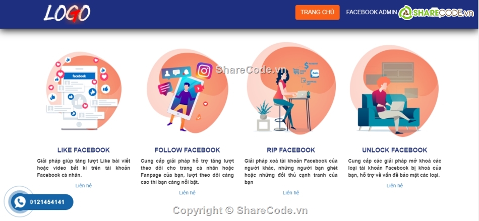 Code web dịch vụ facebook.,code dịch vụ,code facebook,code dịch vụ dame,mã nguồn dịch vụ facebook,dịch vụ facebook